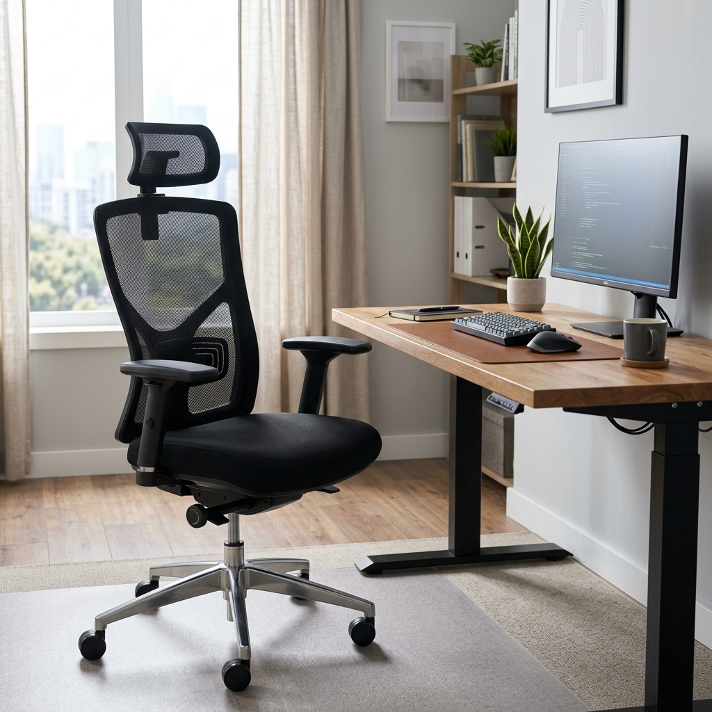 Kursi Kerja Ergonomis Mesh Jaring
